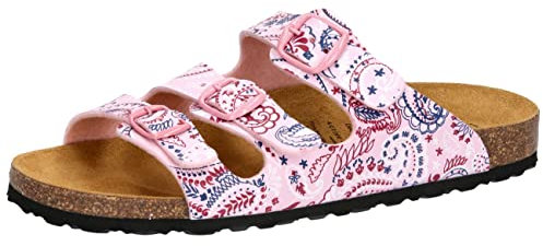 Lico Damen Pantolette Pantolette Bioline Lady Power, Rosa, 36 EU