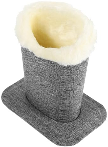 LALADEFIEE Porte-Lunettes en Peluche Support de Rangement pour Bijoux, Design Moderne et Créatif, pour Chambre ou Vitrine, Base en Tissu Confortable