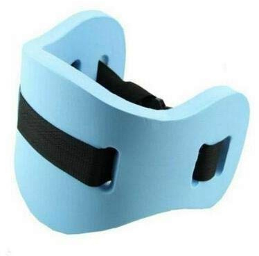 Ceinture de natation pour adultes, flotteurs de natation pour adultes, ceinture de natation de sécurité réglable, support de taille, planche flottante de natation (bleu, taille unique)