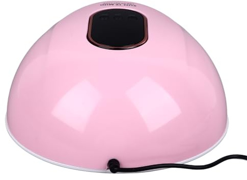 Naroote UV LED Nagellampa Professionell 72W Snabbtorkande Smart Sensor Nageltork för Gellack med 3 Timer 18 Lampchips för Manikyr Plast