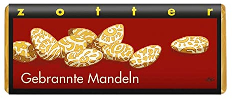 ZOTTER Gebrannte Mandeln-Schokolade, 70g (3er Pack)