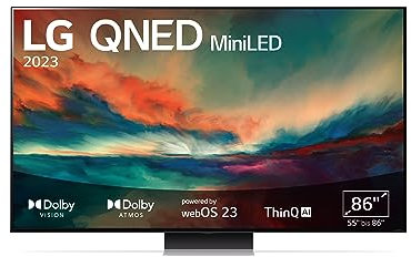 LG 86QNED866RE 218 cm (86 Zoll) 4K QNED MiniLED TV (Active HDR, 120 Hz, Smart TV) [Modelljahr 2023]