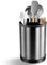 Utensilios De Cocina, Soporte para Utensilios Acero Inoxidable, Porta Utensilios Giratorio, Organizador De Utensilios para Cuchara, Tenedor