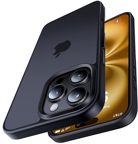 CASEKOO Ultra Protective for iPhone 16 Pro Max Case [4X Military Grade Protection] [Slim Thin but Sturdy] [Scratch-Resistant Durable] Anti-Fingerprint for iPhone 16 Pro Max Case 6.9'', Matte Black