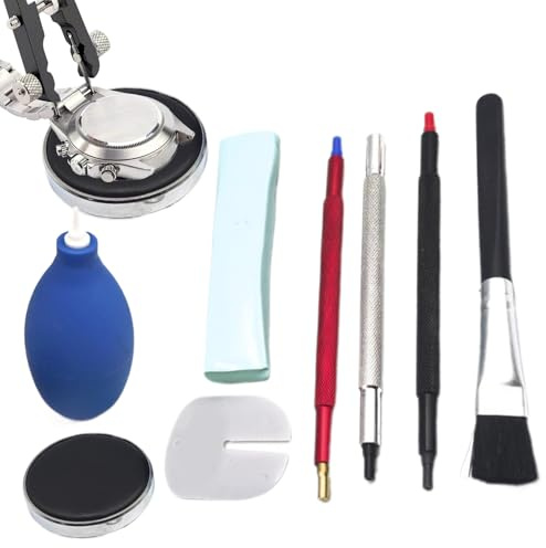 Klockrygg Borttagningsverktyg 8-Delars Justeringsverktyg För | Smyckestillbehör Till För Nybörjare, , Män, Kvinnor & Familj