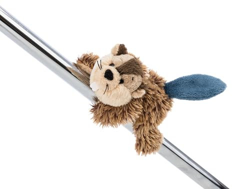 MagNICI 62263 Beaver Harry Woodsnacker, 12 cm, Brown, Cuddly Toy with Magnet, Plush Toy, Sticks to Metal Surfaces, Magnetic Boards and Bag Handles, Travel Companion, Great Gift Idea