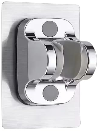 125mm Big Panel Multifunction Pressurised Shower Head 5 Modes Adjustable High Pressure(Silver Holder)