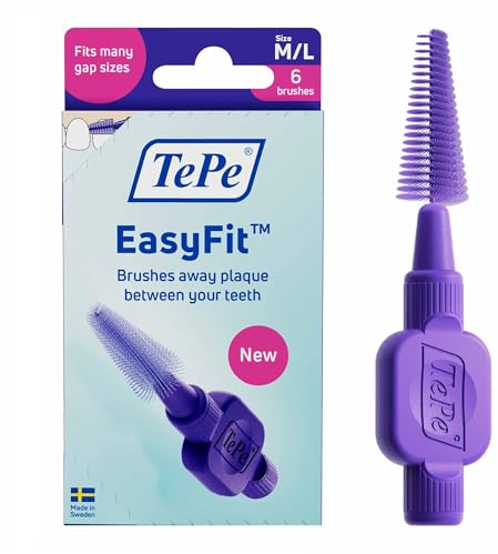 TePe EasyFit™, Scovolino Conico, Viola, M/L, 6 pz