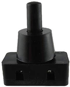 Encastrable Interrupteur à Pression pour lampes 250 V 10 A blanc ou noir