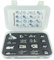 Youngine 16pcs Máquina de coser profesional Pies prensatelas Kit de dobladillo multifunción Repuestos Accesorios para vástago bajo, Hermano, Cantante, Janome, Viking, Toyota, Sencillez, Kenmore