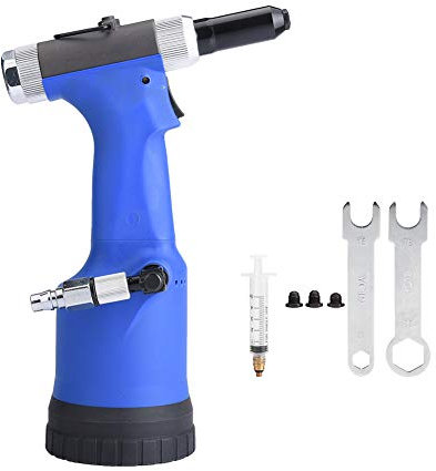 Garsent KP-708/708X Blindnietpistole, Pneumatische Nietpistole Druckluft Nietenzange für Niete 3.2/4.0/4.8/6.4mm(KP-708)