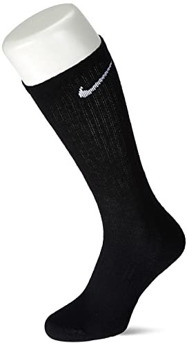 Nike EverydayCushioned Training Socks Socken 3er Pack (L, black/white)