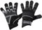 Stagecaptain RGL-5F Rigger Handschuhe - Arbeitshandschuhe für Herren - Größe L - Lange Finger und Innenfläche aus Kunstleder - Aufgesetzte Verstärkungen - Schwarz/Grau