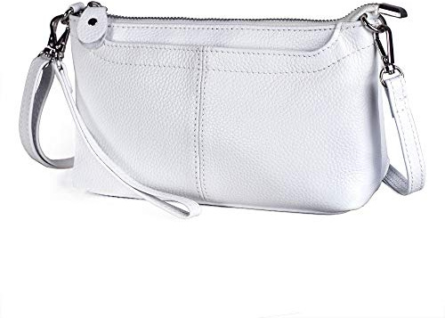 Befen Petits Sacs Bandoulière en Cuir Authentique pour Femmes avec Dragonne, Pochette Portefeuille, S, Contemporain