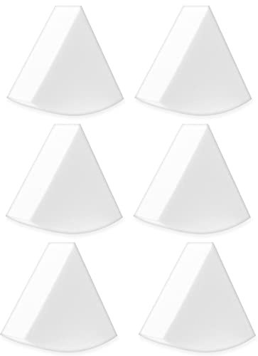 Sibba 6 STÜCKE Beauty Blender Make-up Schwamm Schminkschwämme Gesicht Liquid Foundation Blending Mini Gesichtsapplikator Halter Dreieck Nail Art Tool Halloween Cosmetic Artist Set