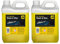 AA Car Essentials Wash and Wax Car Shampoo 2 x 2.5 Litre, Yellow