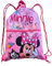 ILS I LOVE SHOPPING Sportbeutel mit Griffen und Tasche für Kinder, mit Kordelzug, Rucksack für Kindergarten, Fitnessstudio, Pool, Reisen, Schuhtasche, Für Minnie Mouse, Einheitsgröße