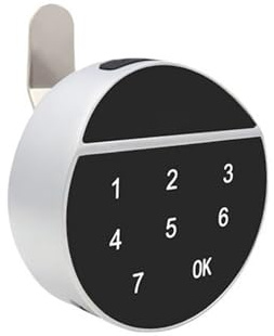 Flylin Electronic Digital Cabinet Lock,Touch Screen Zinc Alloy Locker