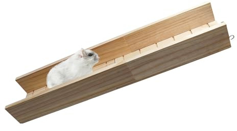 THCTYRP Klätterbro för smådjur av trä, 60 cm, med upphängningskrok, leksak för marsvin, hamstrar, råttor och chinchillor