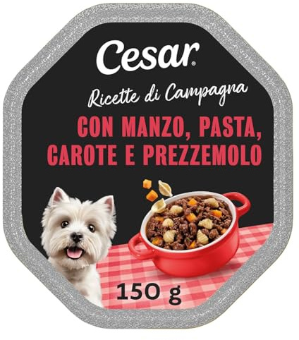Cesar Ricette di Campagna con Manzo - 14 Vaschette