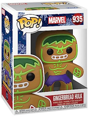 Funko Pop! Marvel: Holiday - Hulk - Marvel Comics - Vinyl-Sammelfigur - Geschenkidee - Offizielle Handelswaren - Spielzeug Für Kinder und Erwachsene - Comic Books Fans - Modellfigur Für Sammler