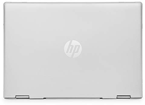 mCover Hard Case Only for 14 Inch HP Pavilion x360 Convertible 14-DHxxxxx series (Dimensions 32.4 x 22.29 x 2.05 cm) (Clear)