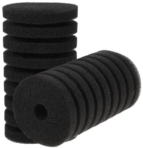 POPETPOP Aquarium Filter Sponge Replacement 2 Pack Fish Tank Filter Accessories Cleaning Sponge for Fish Tank Replacement Simple Installation Biochemical for Water Filtration