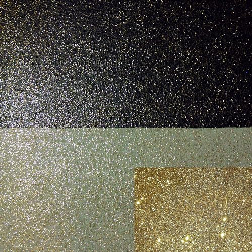 H+V Paul Kamm Glitter Lasur, Effektfarbe, Metallic Farbe, Wandfarbe, Wand-Farbe, Wandfarbe, Farbe mit Glitzer, Glitzer Effekt