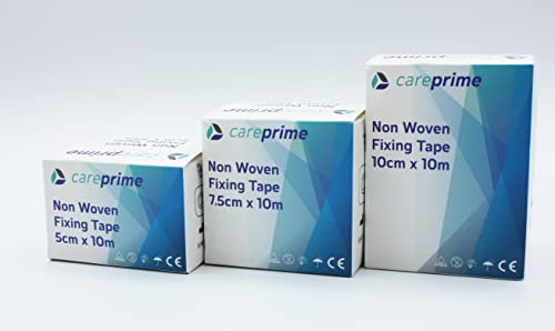 Medizinisches atmungsaktives Fixierband Klebeband Medizinische Wundauflage 10m (5cm x 10m)