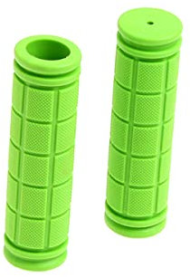 1 Paar Kinder-Fahrradgriffe, rutschfest, Gummi, für BMX, MTB, Fahrrad, Mountainbike, Roller, Klapprad (grün)