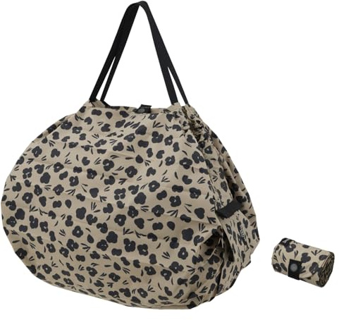 Shupatto - Borsa per la spesa giapponese compatta, taglia M - Paw Marks, Ashiato, M, contemporanea, Ashiato, M, Contemporaneo