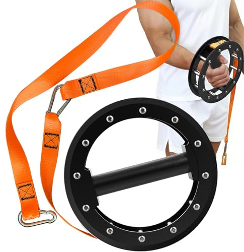 Fitarc Wrist Rotation Exerciser,Forearm Strengthener Trainer,Forearm Bar for Pronation/Supination,Arm Wrestling Training,Pronator Muscle Rrainer Forearm Developer - Patent Pending