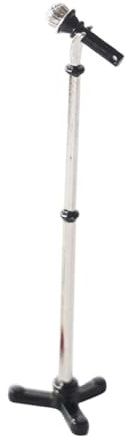 FRCOLOR Microphone Miniature pour Maison de Poupée Modèle Détails Réalistes Accessoire pour Décoration Miniature