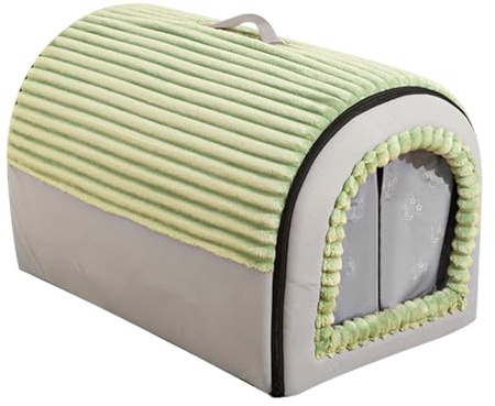 Cueva Para Gatos | Casa Desmontable,Cueva Para Gatos Lavable Con Diseño De Casa Y Tienda | Para Gatitos Y Animales Pequeños Y Cachorros Y Hogar Y Sala De Estar Y Dormitorio Y Área De Juego Y Apartamen