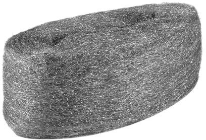 Sukh Stahlwolle 0000, 40 g (1 Meter) – 0000 Stahlwolle für Glas, feine Pads für Chrom- oder Holzpolieren, Weep-Loch-Abdeckungen für Ziegelwände, Füllstoff, Metall, Stoffpolster, Mäusekontrolle
