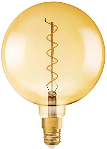 Osram Vintage 1906 LED Globe Bombilla Led 220-240v 2000k e27 300 Lumen 15.000 Horas 5w Equivale a 28w, 1 Stück (1er Pack)