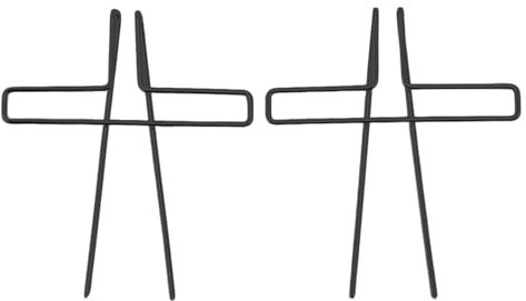 10 Stück Seitenhalter, Metall-Buchöffner-Halter, Edelstahl-Metall-Notenbuch-Clip, Stabiler Buchgewicht-Seitenhalter, Mehrzweck-Seitenhalter Zum Lesen von Klaviernoten (BLACK)