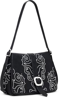 Desigual Umhängetasche Poker Face Posadas Mini 2.0 Crossbody Bag Black schwarz