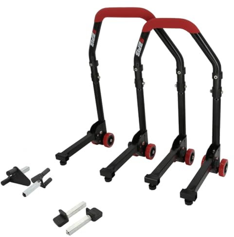 SEFIS M20 - Cavalletto per moto anteriore e posteriore, supporto per montaggio anteriore e posteriore, per moto, per Honda CB 1000 Hornet CB 650R