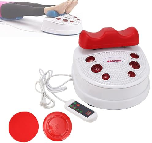 Fitness Blood Chi Machine, Swing Foot Massager, Multi-speed Massage, Rocking Mode and Vibration Mode, Portable Handle and Bottom Suction Cup Design, for General Aches and Pains, Work Fatigue