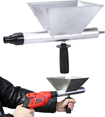 Siringa per Cemento,Strumento Applicatore per Malta con 4 Ugelli, Macchina per Malta Automatica per Strumenti per Calafataggio, per Pareti in Mattoni, Pavimenti, Decorazione della CAS