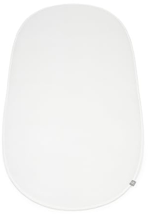 Sábana Protectora Sleepi V3 de Stokke, Blanca - Protege el colchón contra Accidentes y derrames - Compatible con el colchón Sleepi V3 - Exterior de Malla Transpirable 3D - Lavable a máquina