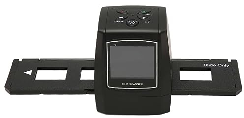 Filmskanner, 35 Mm 135 Mm Negativ Filmskanner med 2,36 Tum TFT LCD-skärm för Win 7 XP för Vista, Negativa Skannrar Till 5 MP JPEG Digitala Bilder, Stöd för Redigering Av