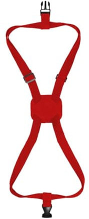 JSGHGDF Ceinture de liaison pour bagages - Ceintures fixes pour valises ajouter un sac - Ceinture élastique élastique réglable pour valise, Rouge