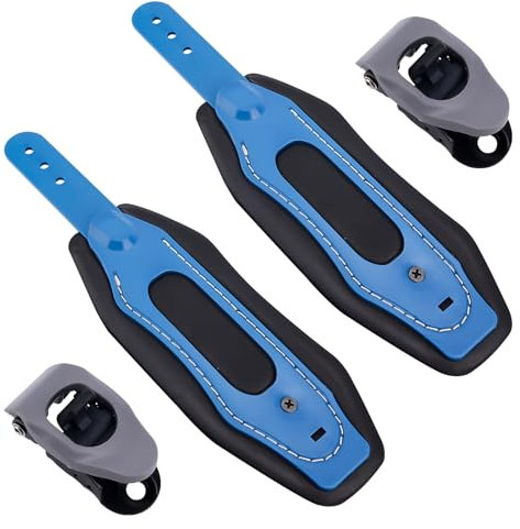 2uds Correas Tobillo Repuesto para Fijaciones Snowboard, Correas Fijaciones Esquí y Snowboard con Hebillas Fácil Ajuste Universales Correas Tobillo para Herramientas Botas Esquí Patineta