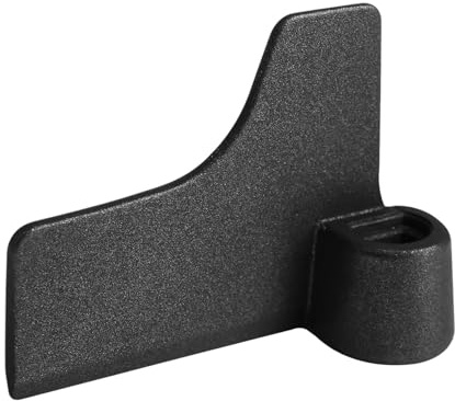 Bread Maker Paddle, Replacement Mixing Paddles, Non-Stick Coated Flat Kneading, Breadmaker Accessories for P anasonic SD256 SD257 SD2511 SD2510 SD2500 SD2501(Color:Black)