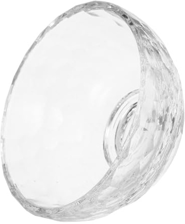 SOLUSTRE Bowl de Vidrio para Ofrecimiento de Agua Cuenco Religioso de Mini Soporte para Vela Tealight de Vidrio para Yoga y Aromaterapia para un Sereno