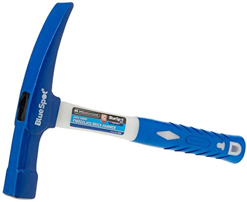 Blue Spot Tools 26566 en fibre de verre Marteau de maçon, Bleu, 680,4 gram