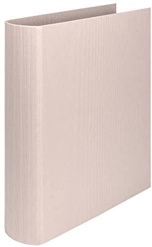 Rössler Papier 1316452585 - S.O.H.O. Ringbuch für DIN A4, 5 cm Füllhöhe, 4-Ring-Mechanik, Powder, 1 Stück