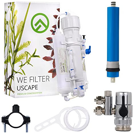 Osmoseanlage Premium 200GPD 760l/Tag - Mehrstufige Umkehrosmose-Anlage für Aquarium oder Haushalt zur Herstellung von Osmosewasser